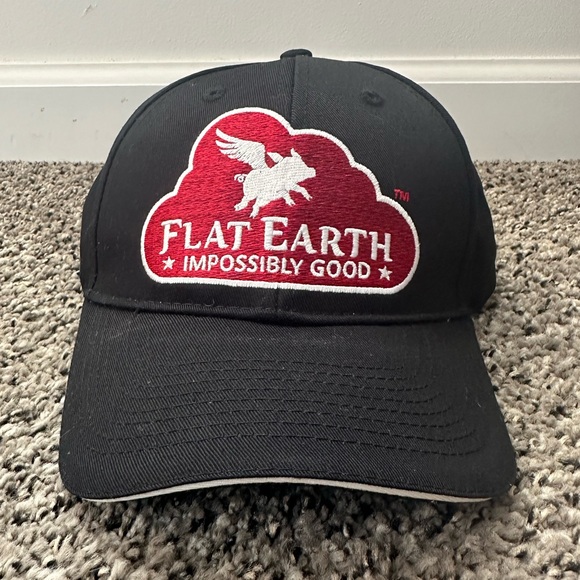 Vintage Flat Earth Promotional Hat - Picture 1 of 4
